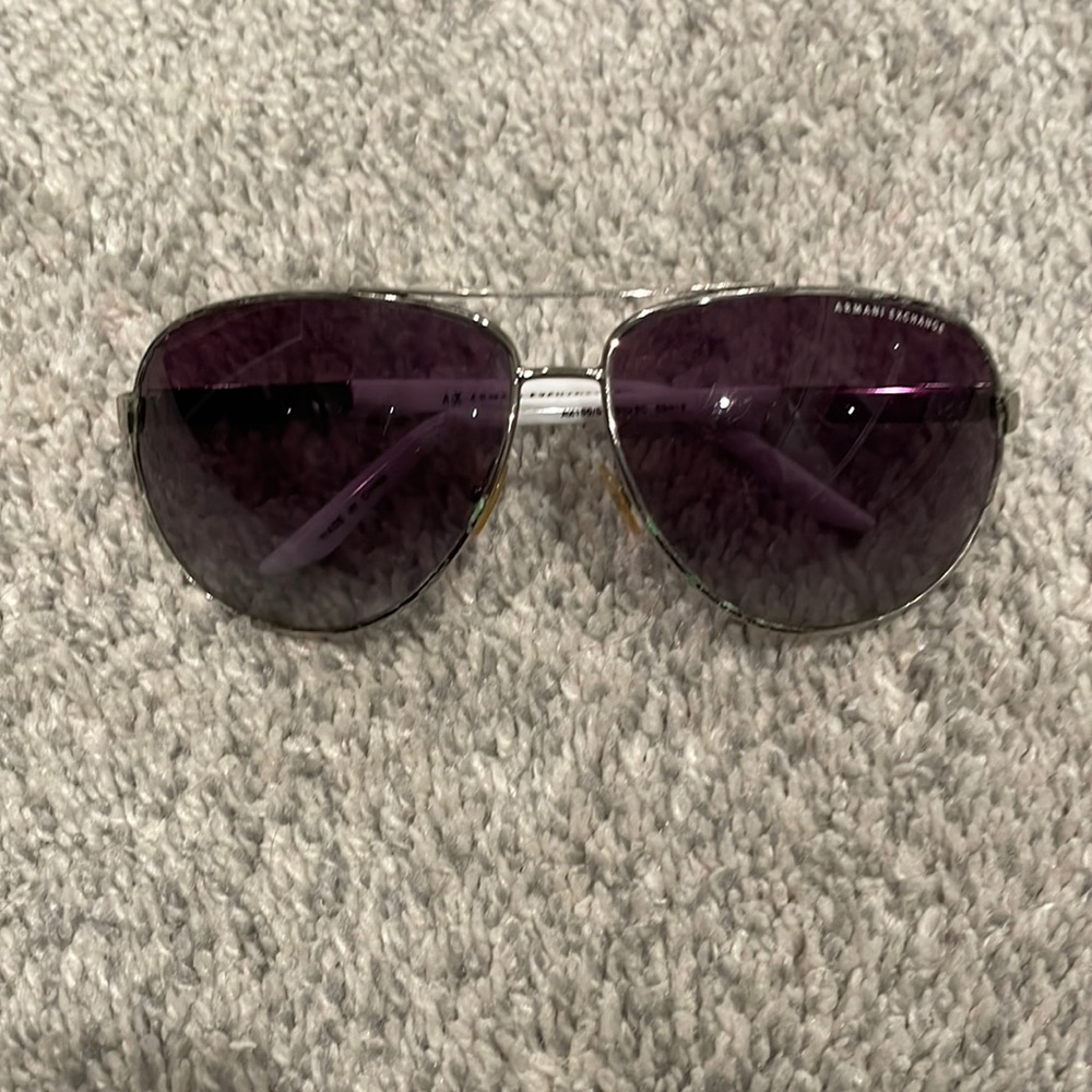 Armani Exchange Aviator Sunglasses